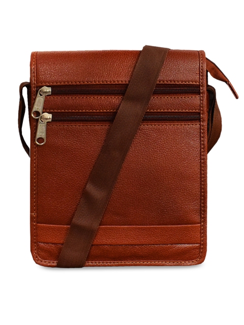 

ABYS Unisex Brown & Brown Solid Messenger Bag