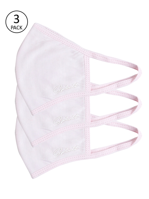 

Spirit Unisex Pink 3 Pcs 3-Ply Reusable Outdoor Masks