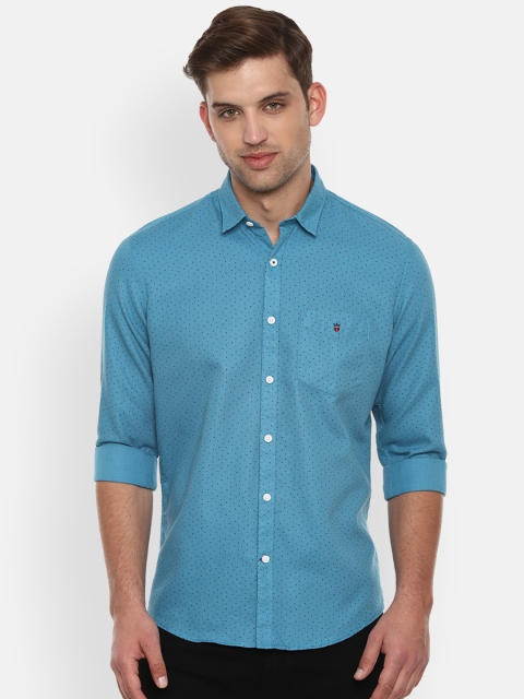 

Louis Philippe Sport Men Blue Slim Fit Printed Casual Shirt