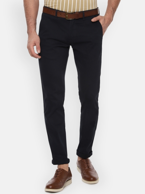 

Louis Philippe Sport Men Black Slim Fit Solid Regular Trousers