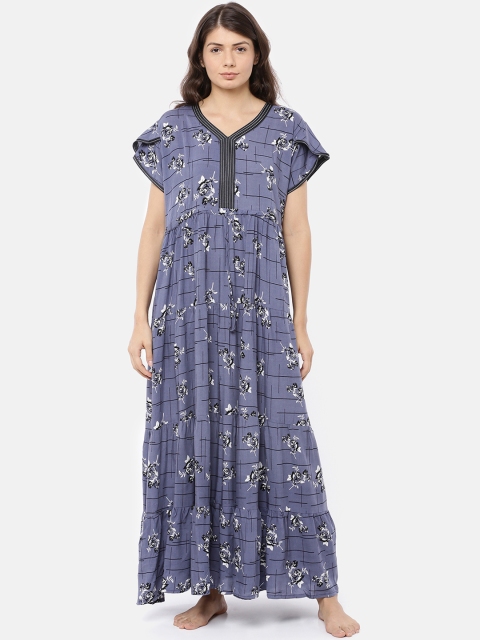 

GOLDSTROMS Blue Printed Nightdress