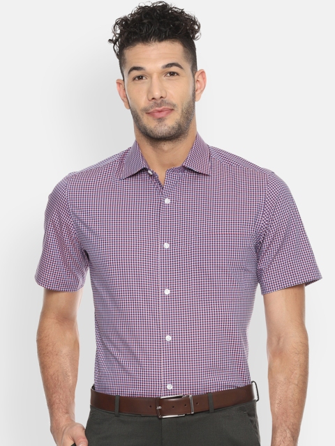 

Louis Philippe Men Multicoloured Classic Regular Fit Checked Formal Shirt, Multi