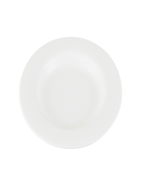 

SONG BIRD White Solid Ceramic Large Pasta Plate