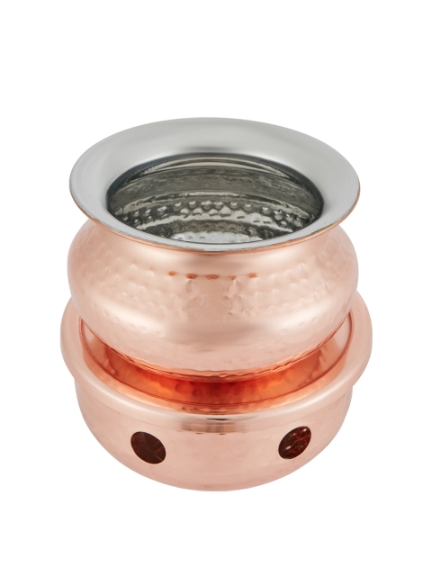 

SONG BIRD Copper-Toned Stainless Steel Handi With Warmer