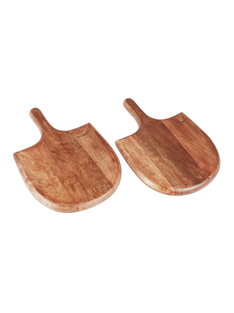 

SONG BIRD Set Of 2 Brown Mini Pizza Paddles