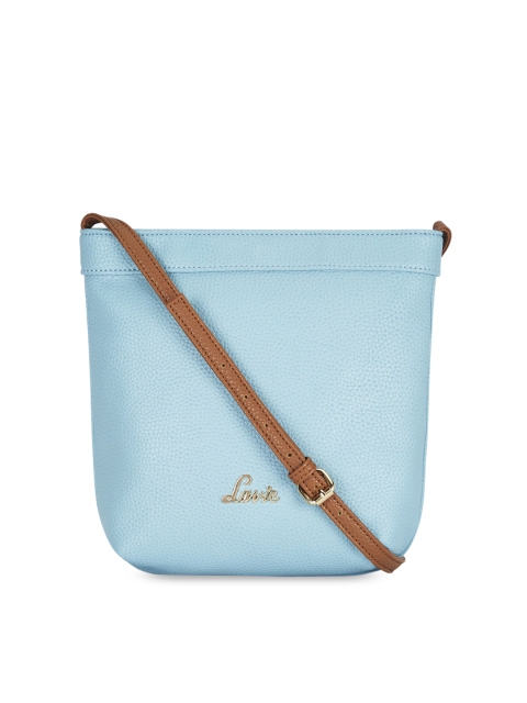 

Lavie Turquoise Blue Solid Sling Bag