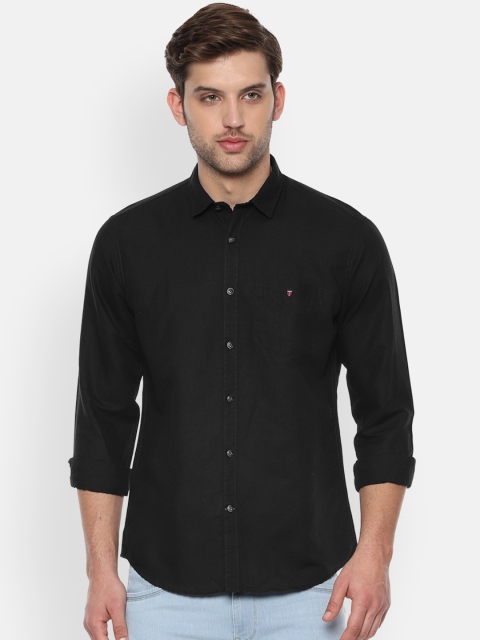 

Louis Philippe Sport Men Black Slim Fit Solid Casual Shirt