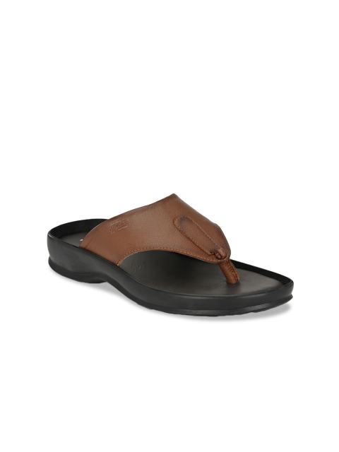 

Hitz Men Tan Leather Sandals