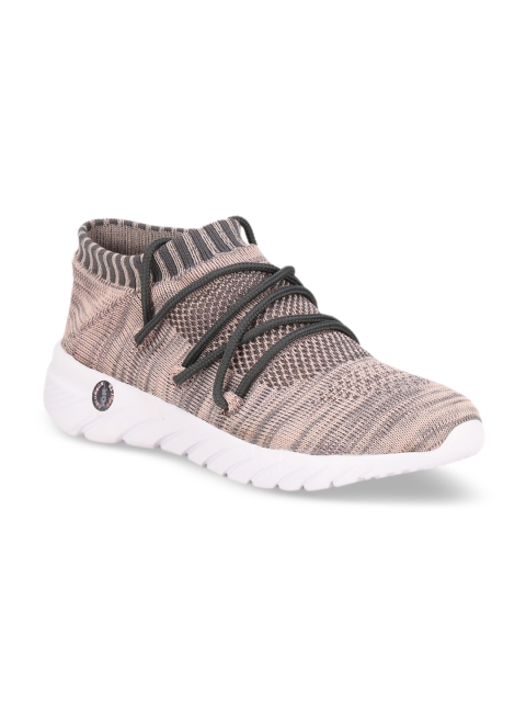

Columbus Women Grey Mesh Mid-Top Walking Shoes