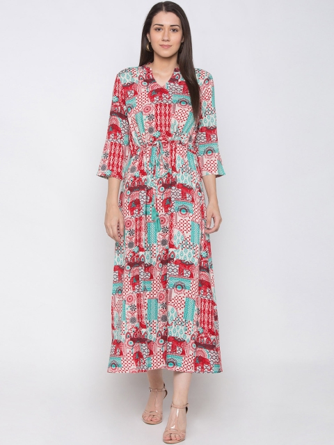 

Globus Women Multicoloured Printed Maxi Dress, Multi