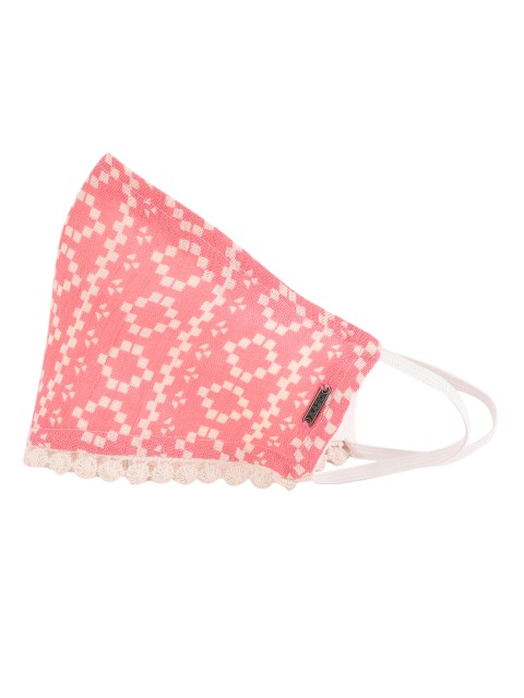 

Kazo Unisex 3-Ply Reusable Cloth Mask, Pink