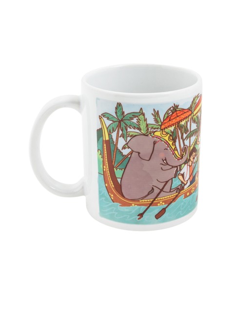 

Chumbak Blue & Green Printed Dream Team Coffee Mug