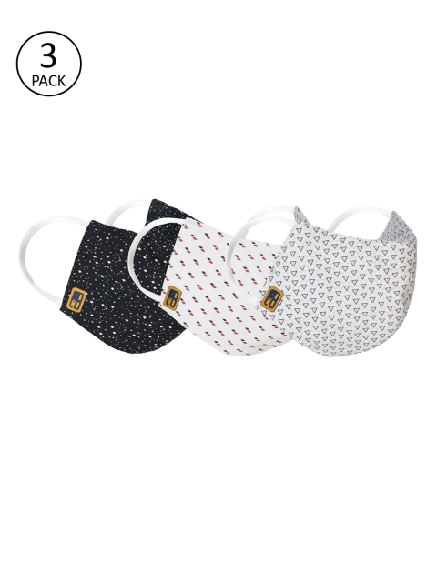 

Balista Unisex Assorted Pack Of 3 Reusable 4-Ply Cloth Mask