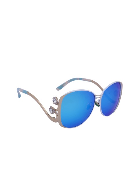 

MARC LOUIS Women Square Sunglasses A71114XD1060L417H C03, Blue