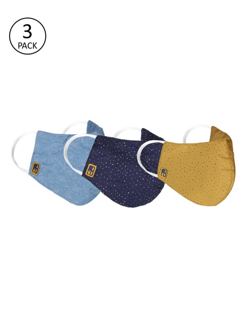 

Balista Adults Pack of 3 Assorted 4-Ply Reusable Anti-Dust Outdoor Masks