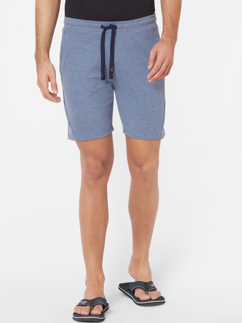 

Sweet Dreams Men Blue Solid Lounge Shorts