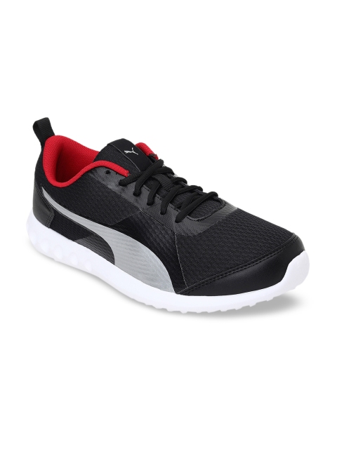 

Puma Men Black Textile Running Shoes