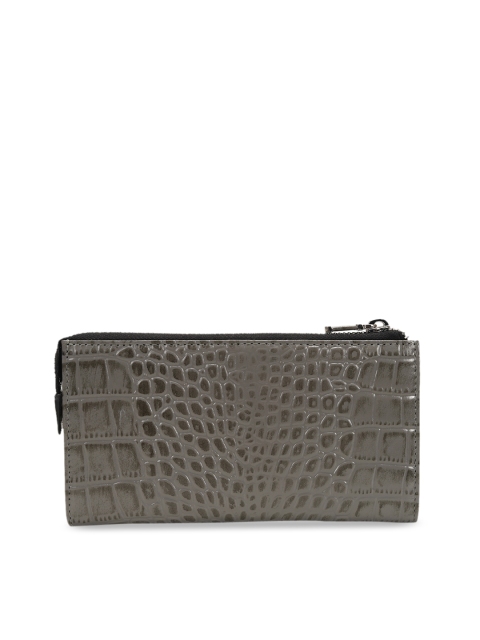 

Da Milano Women Grey Textured Envelope