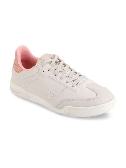 

Red Tape Women Beige & Pink Colourblocked Sneakers