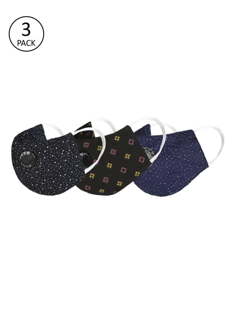 

Balista Unisex Pack Of 3 4 Ply Reusable Face Masks, Assorted