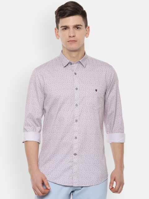 

Louis Philippe Sport Men Grey Slim Fit Printed Casual Shirt