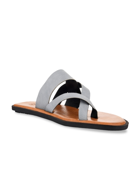 

WCFC Men Grey & Brown Comfort Sandals