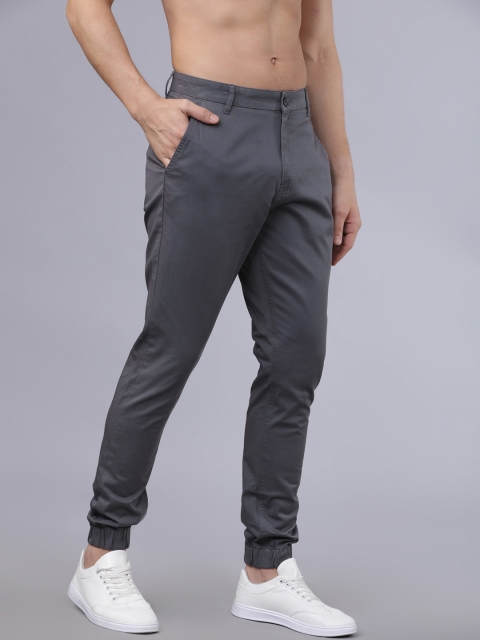 

Horsefly Men Grey Slim Fit Solid Joggers