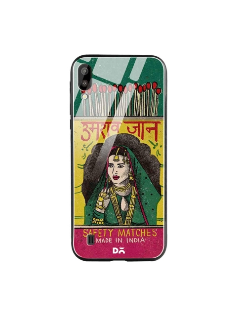 

DailyObjects Green & Yellow Umrao Jaan Matchbox Samsung Galaxy M10 Glass Case