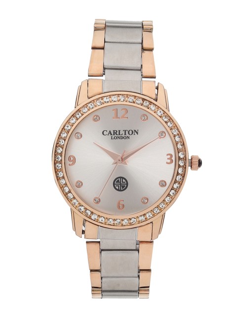 

Carlton London Women Rose Gold Analogue Watch CL031RSIR