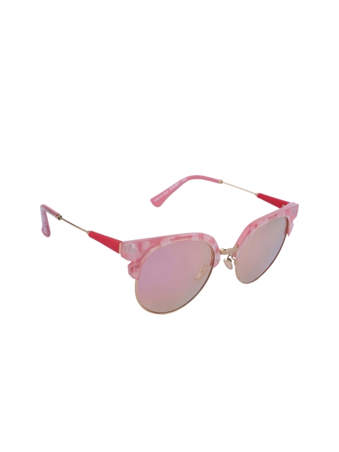 

MARC LOUIS Women Round Sunglasses DORAMA-168 COL05, Pink