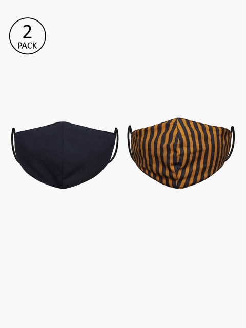 

Fame Forever by Lifestyle Boys 2 Pcs 3-Ply Reusable Cloth Masks, Multi