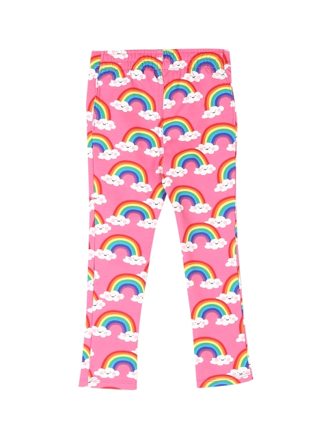 

The Childrens Place Girls Multicolored Printed Jeggings, Multi