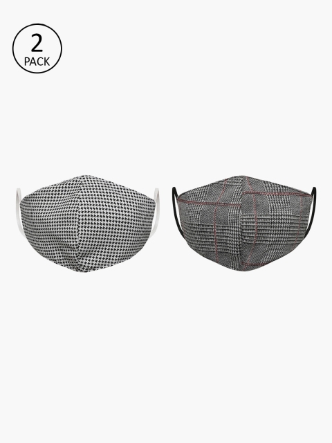 

Fame Forever by Lifestyle Boys 2 Pcs 3 Ply Reusable Cloth Masks, White