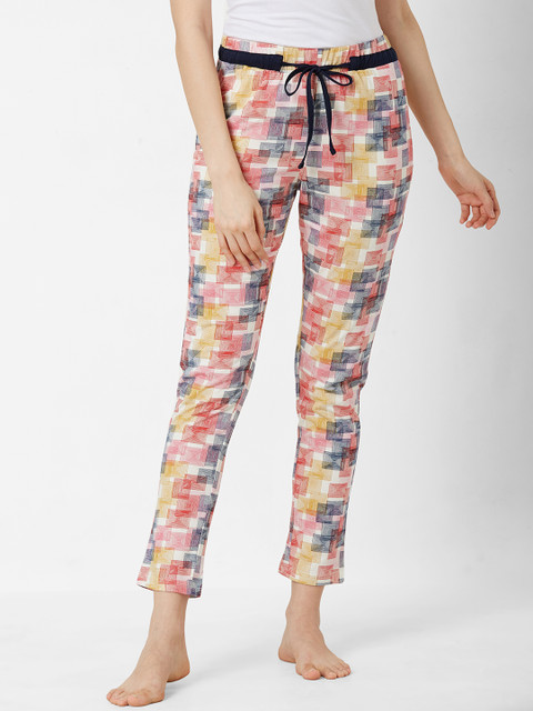 

Sweet Dreams Women Multicolored Printed Pyjamas, Multi