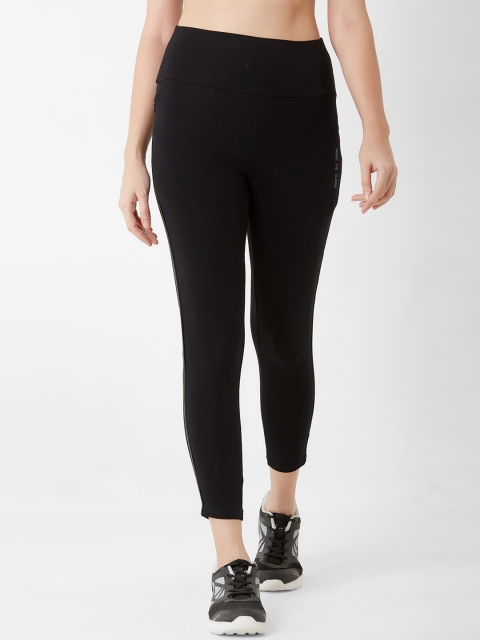 

Sweet Dreams Women Black Solid Trackpants