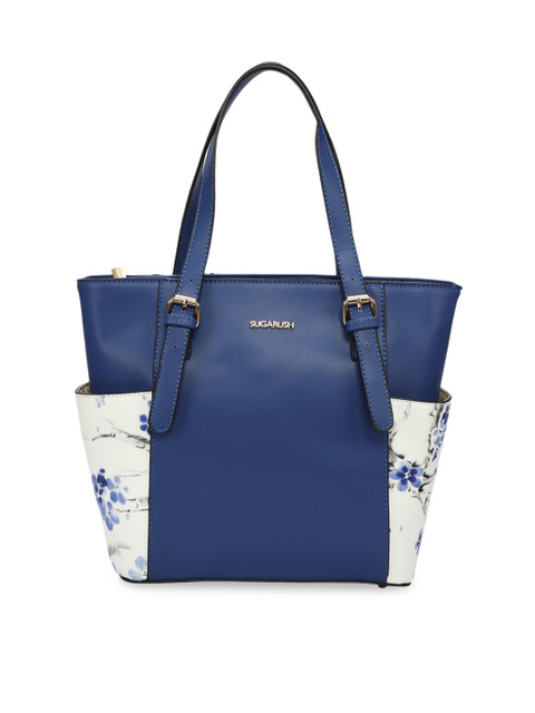

Sugarush Blue Solid Shoulder Bag