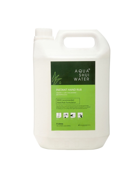 

Aqua Shui Water Hand Sanitizer 5 Litres, White