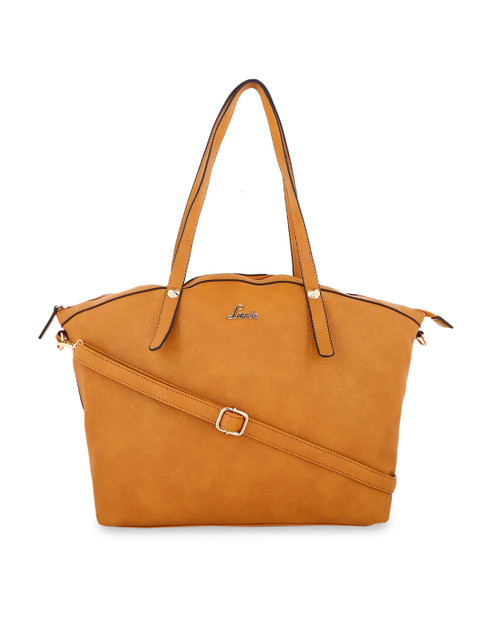 

Lavie Mustard Solid Shoulder Bag