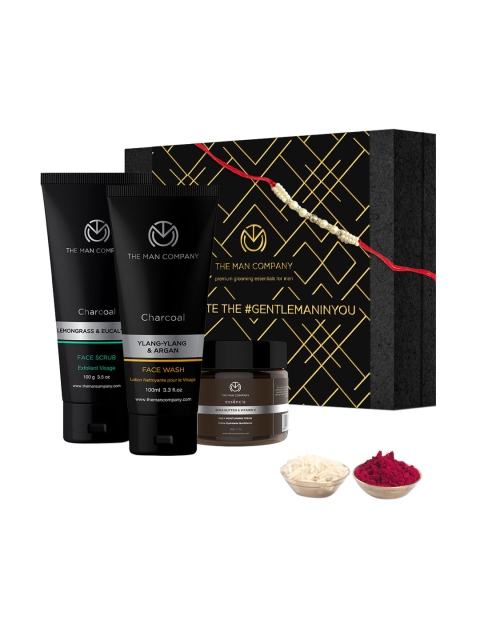 

THE MAN COMPANY Men Rakhi Gift Set, Black