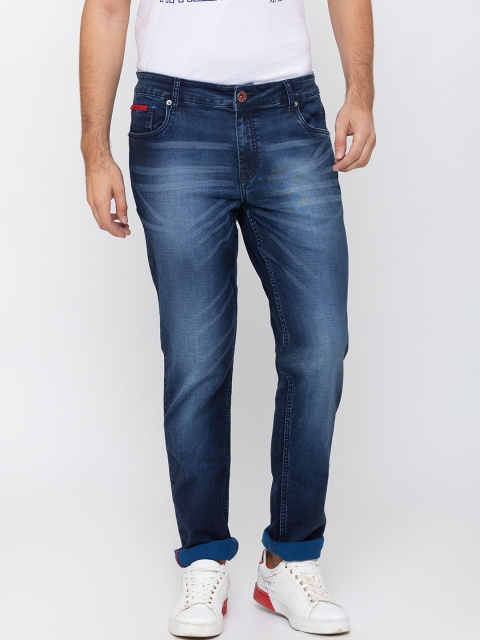 

Globus Men Blue Slim Fit Mid-Rise Clean Look Jeans