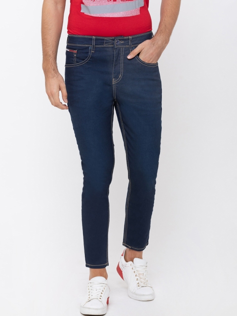 

Globus Men Blue Straight Fit Mid-Rise Clean Look Jeans