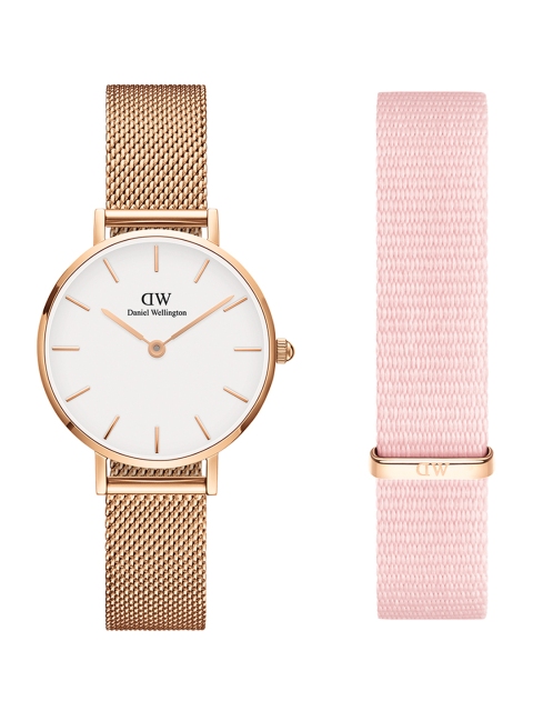 

Daniel Wellington Women Petite Watch Gift Set, Gold