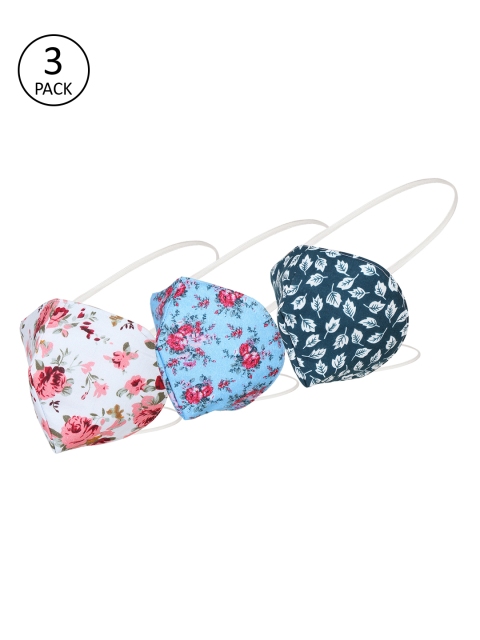 

Alvaro Castagnino Adults Pack Of 3 Printed 3-Ply Reusable Cloth Masks, White