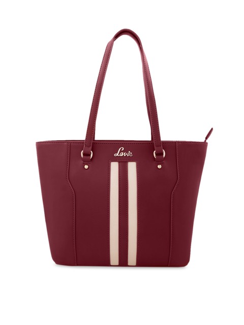 

Lavie Maroon Solid Shoulder Bag
