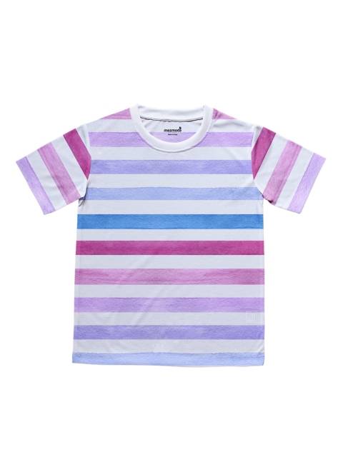 

mezmoda Boys Multicoloured Printed Round Neck T-shirt, Multi