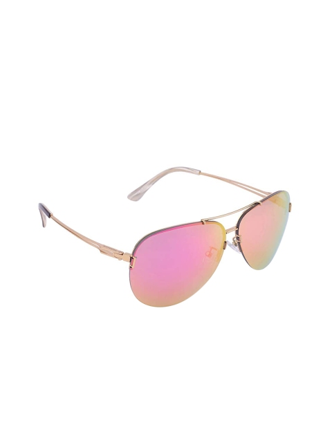 

MARC LOUIS Women Aviator Sunglasses P8683 COL09, Pink