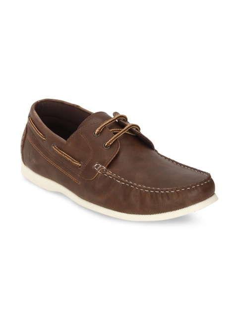 

Bond Street By Red Tape Men Coffee Brown Boat Shoes