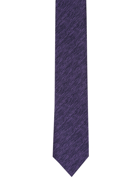 

Louis Philippe Purple Woven Design Broad Tie