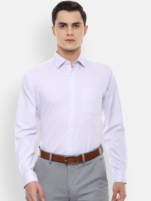 

Van Heusen Men Purple Regular Fit Solid Formal Shirt