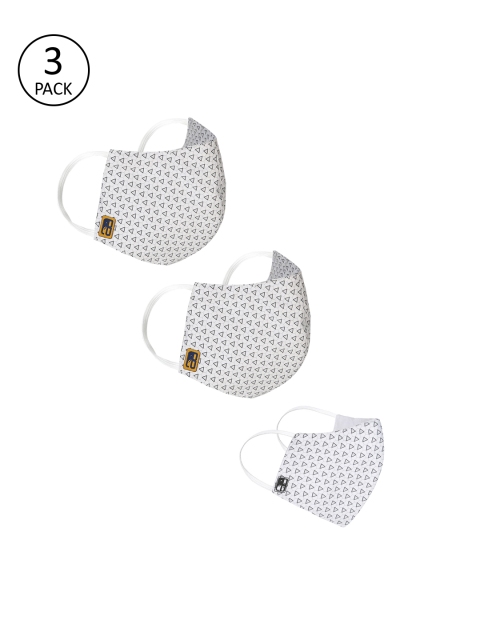 

Balista Unisex Pack of 3 Reusable 4-Ply Cloth Mask, Assorted